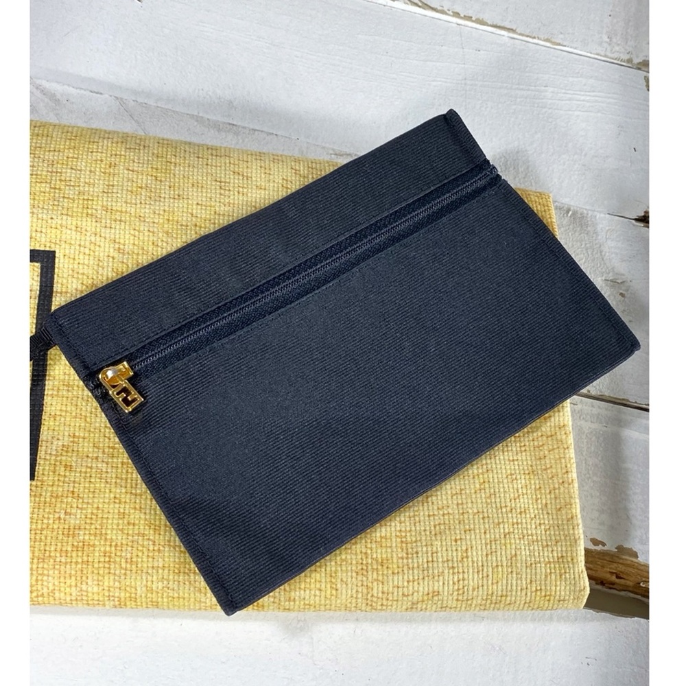 |SOLD| Fendi Sas 1925 Canvas Black Nylon Tote - Picture 8 of 9